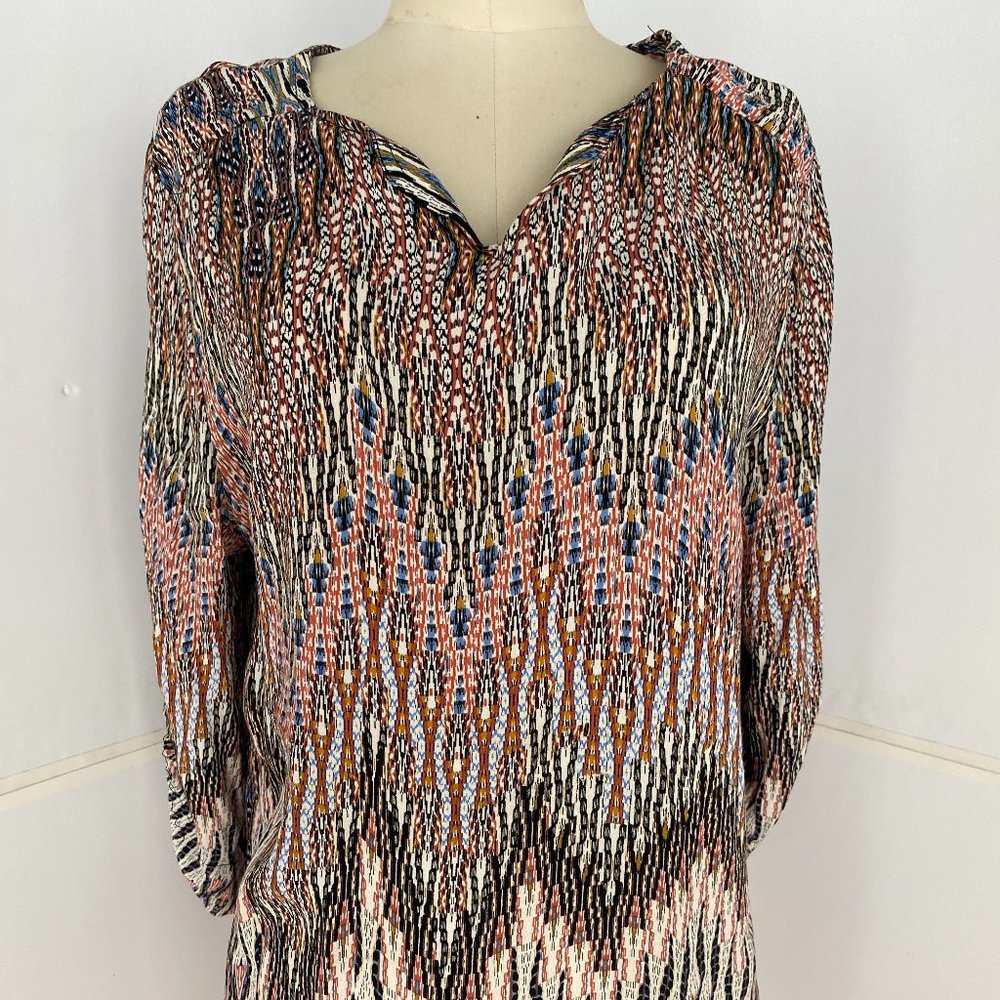 Relaxed Fit FDJ Pullover Blouse - Multi-colour